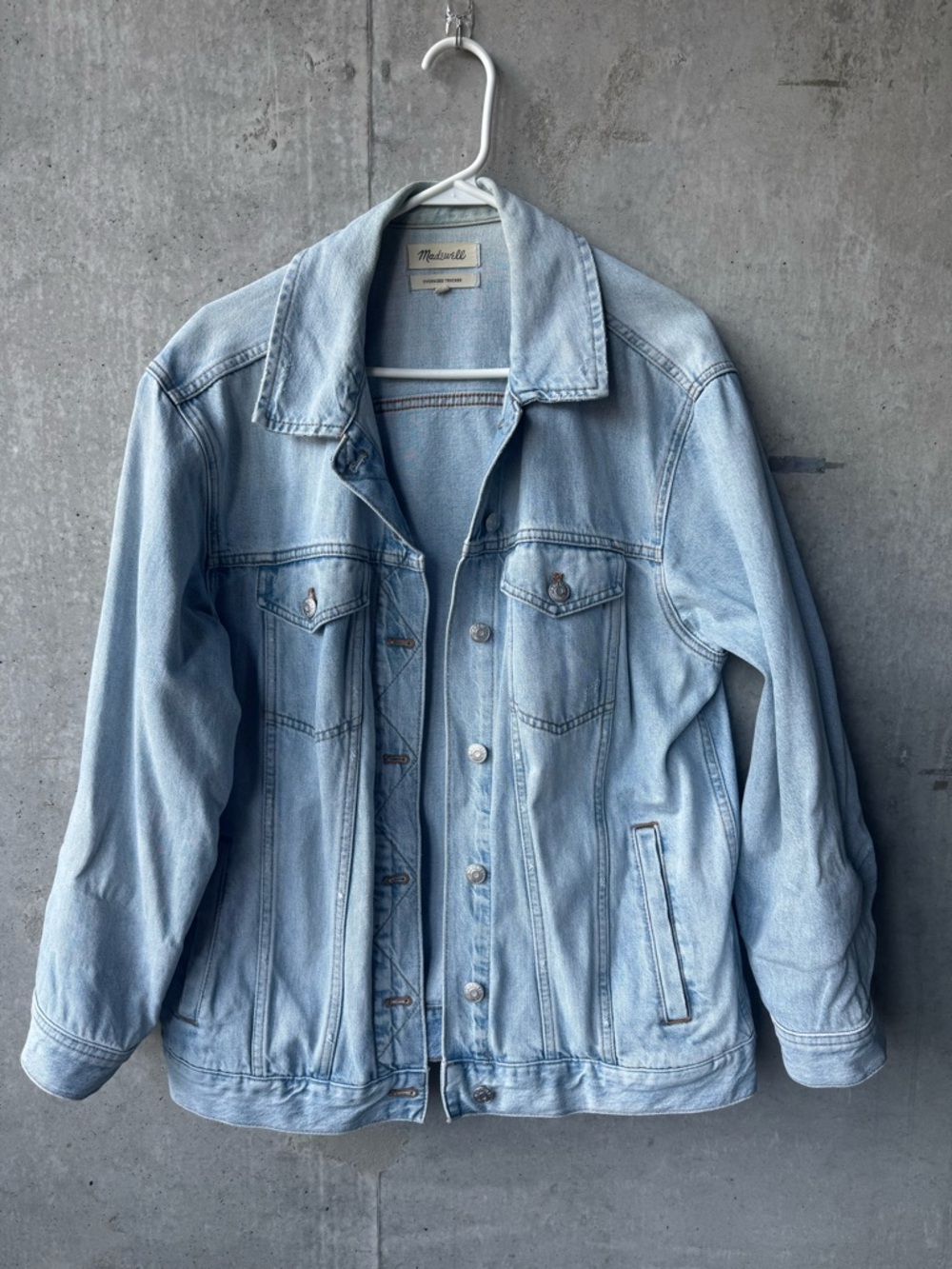 Madewell Light Wash Trucker Jacket